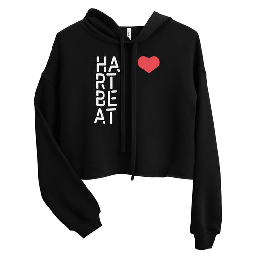 HeartBeat Crop Hoodie