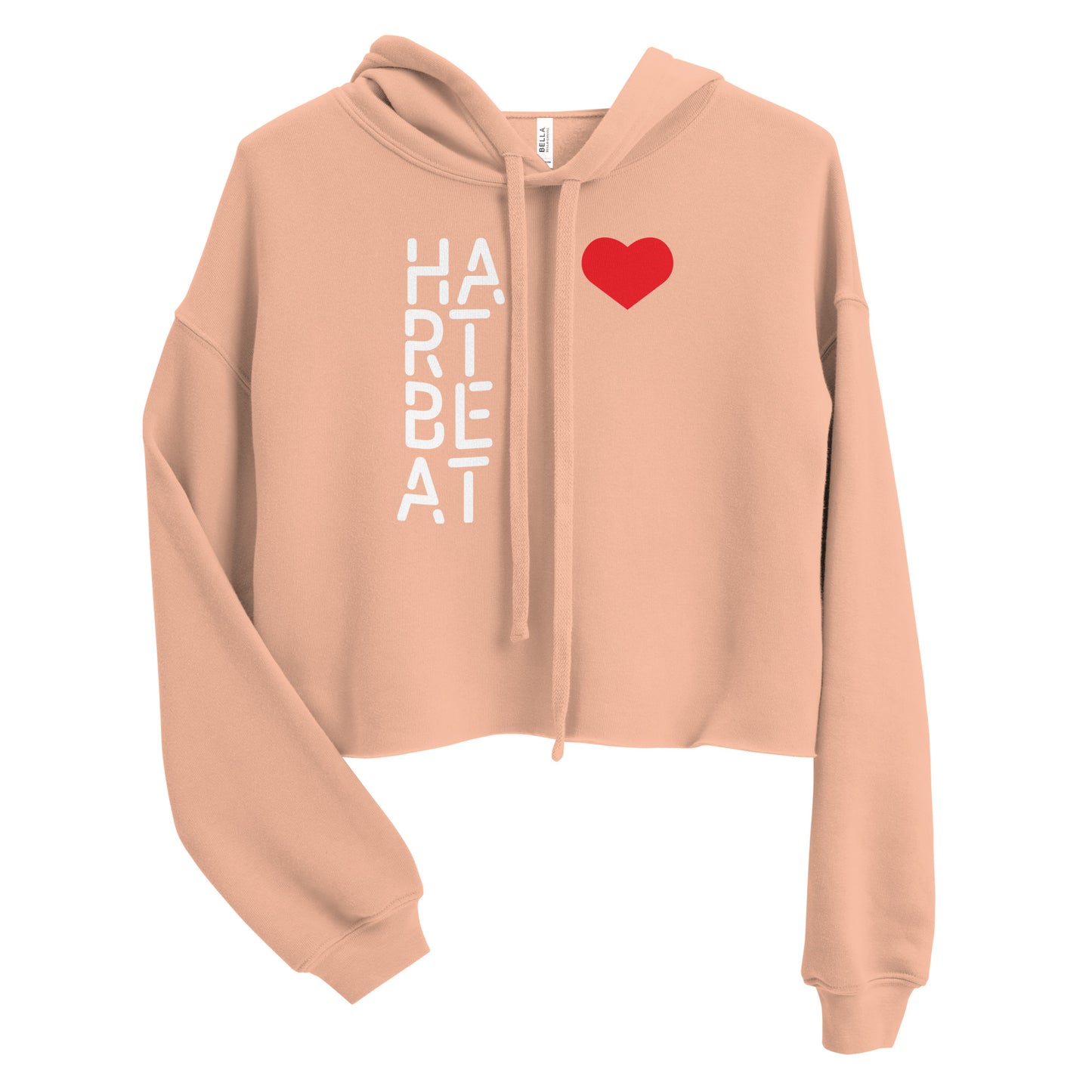 HeartBeat Crop Hoodie