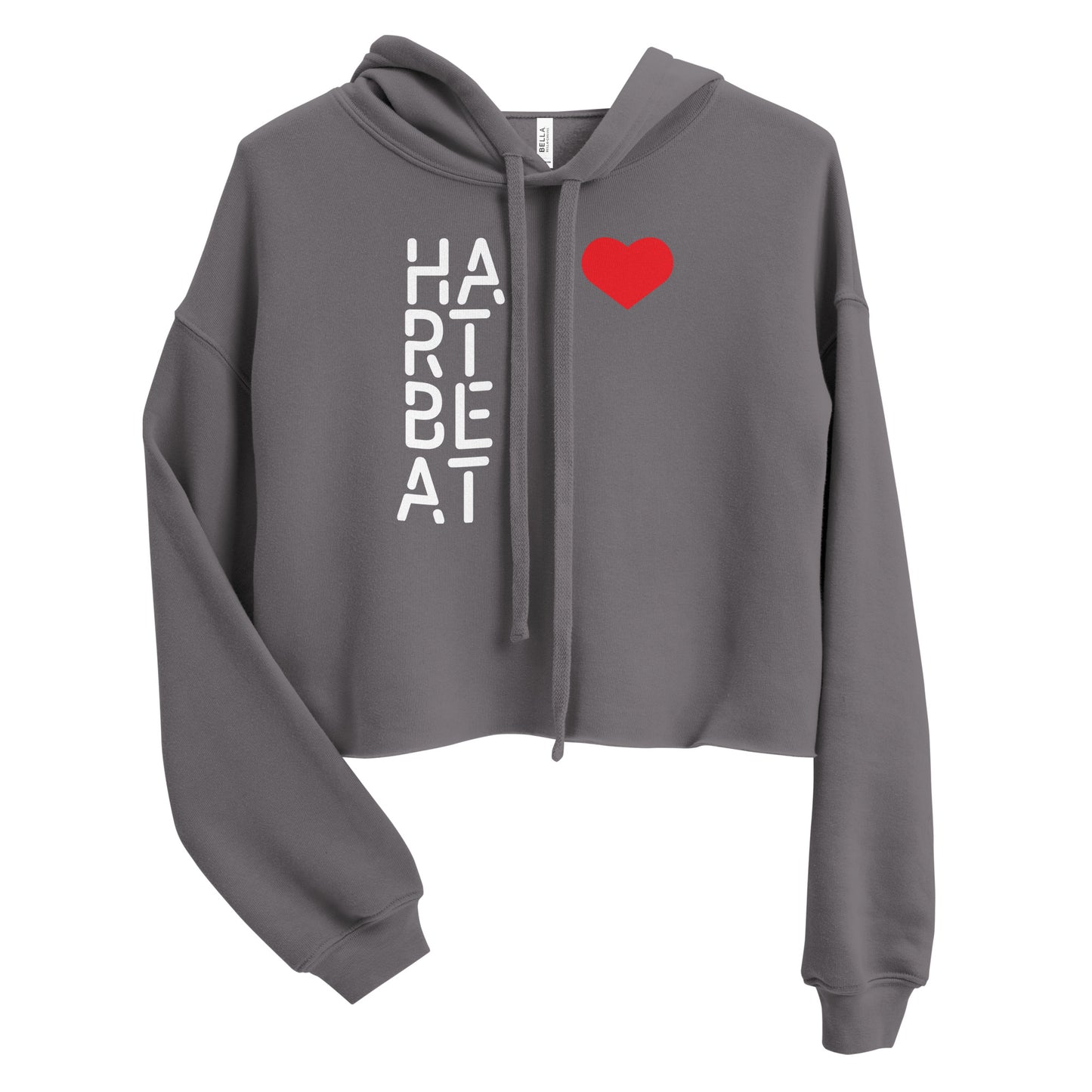 HeartBeat Crop Hoodie