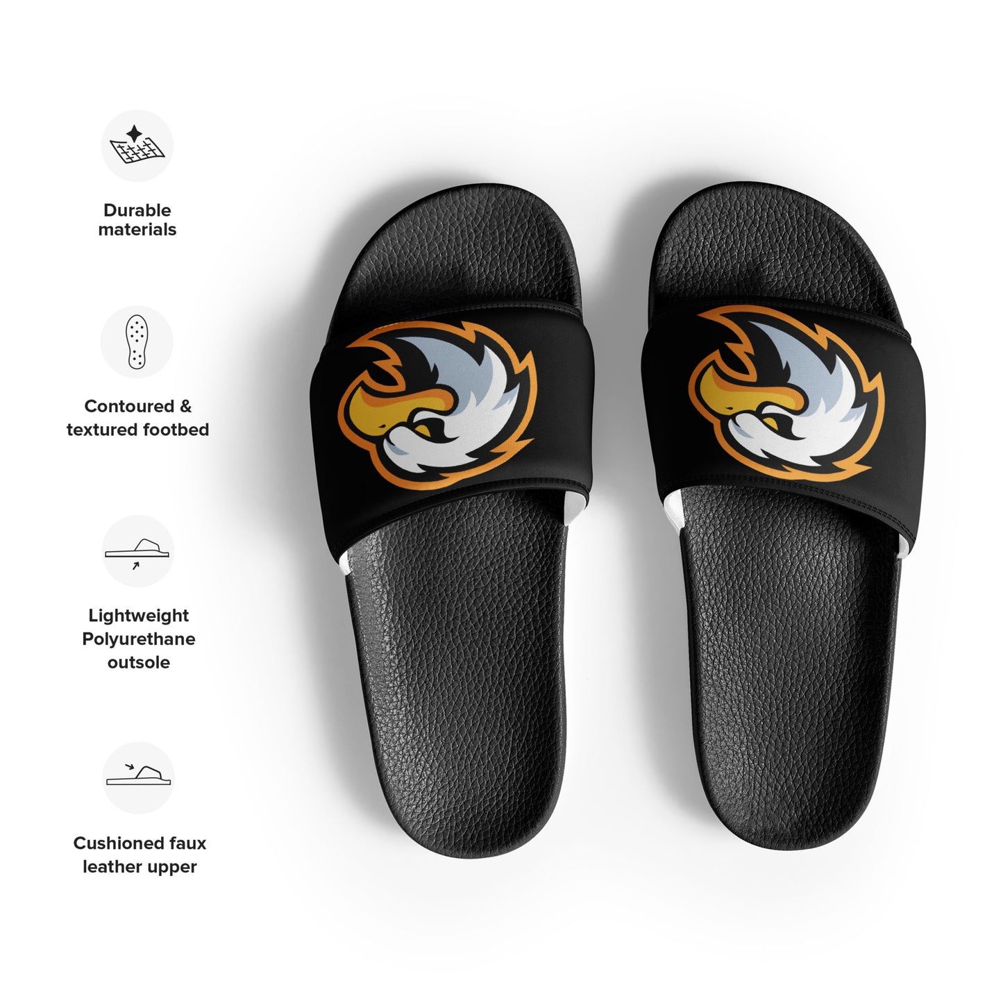Custom School Mascot Women's slides
