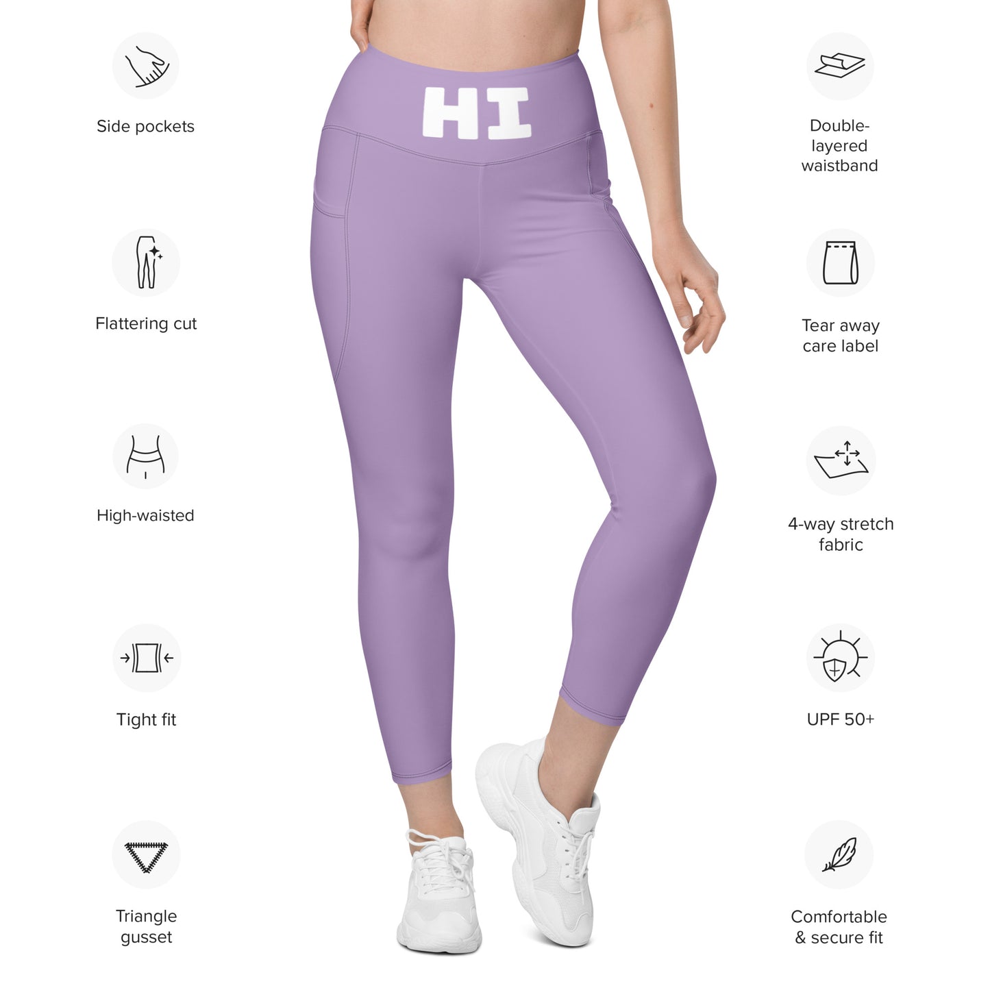 Hi/Bye Leggings with pockets