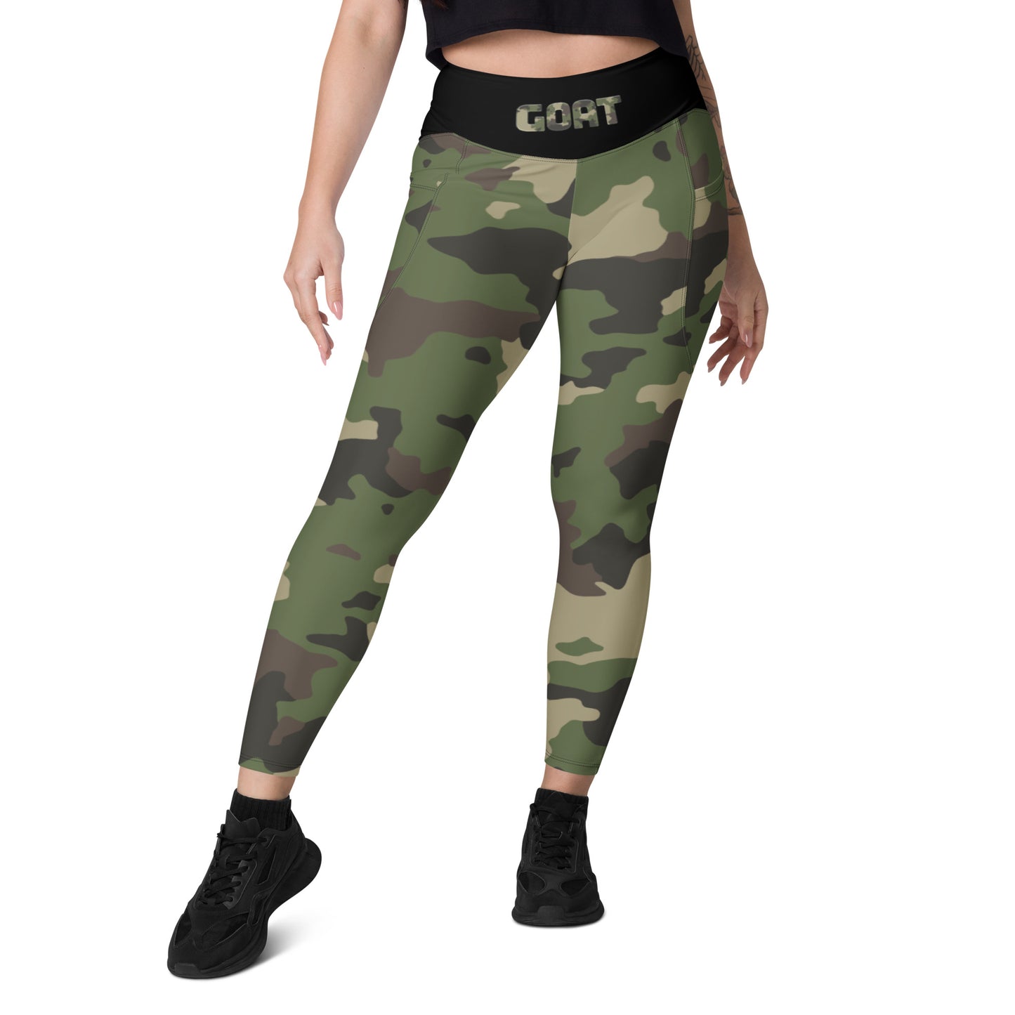 Army Leggings with pockets
