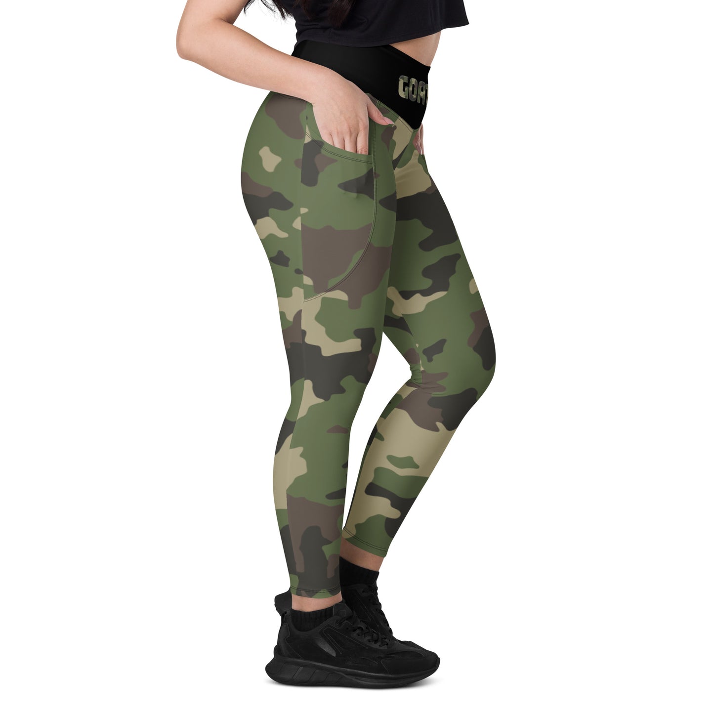 Army Leggings with pockets