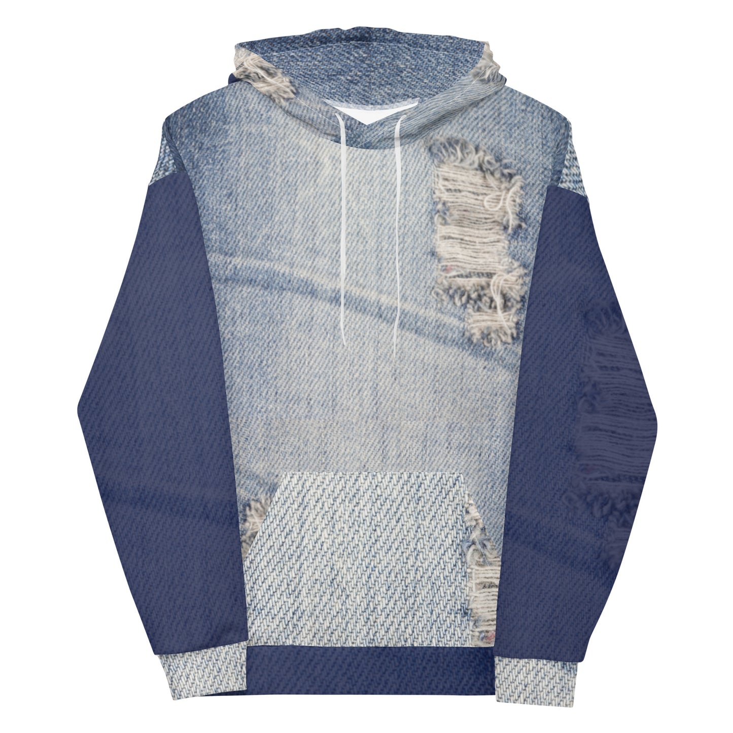 Jean Print Hoodie