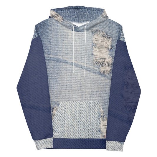 Jean Print Hoodie