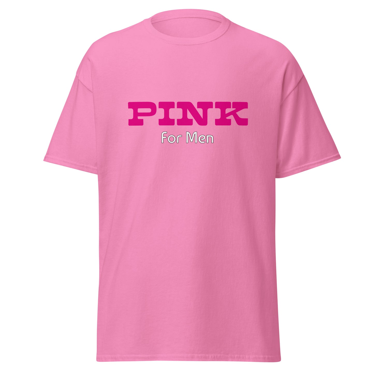 Pink for Men classic tee