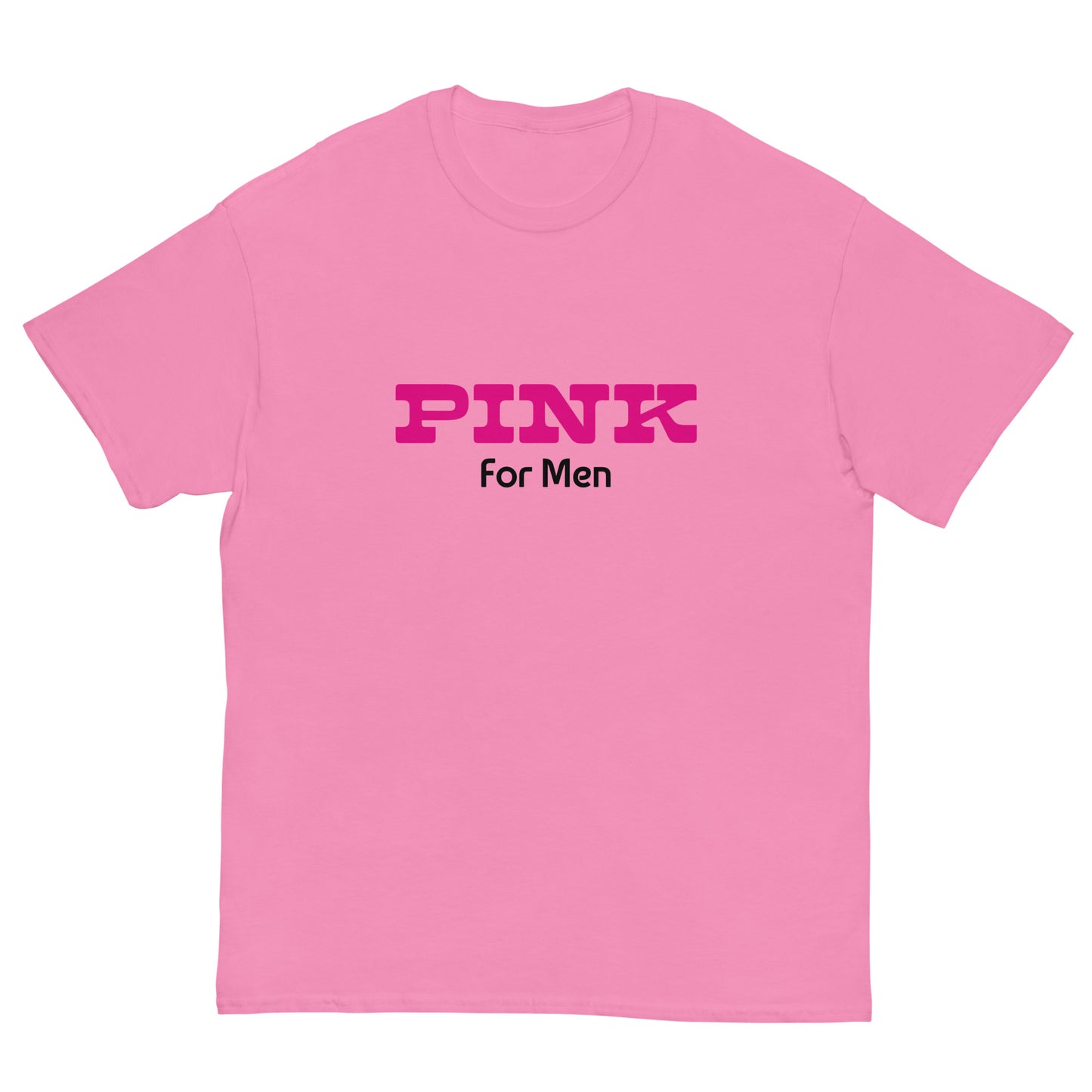 Pink for Men classic tee