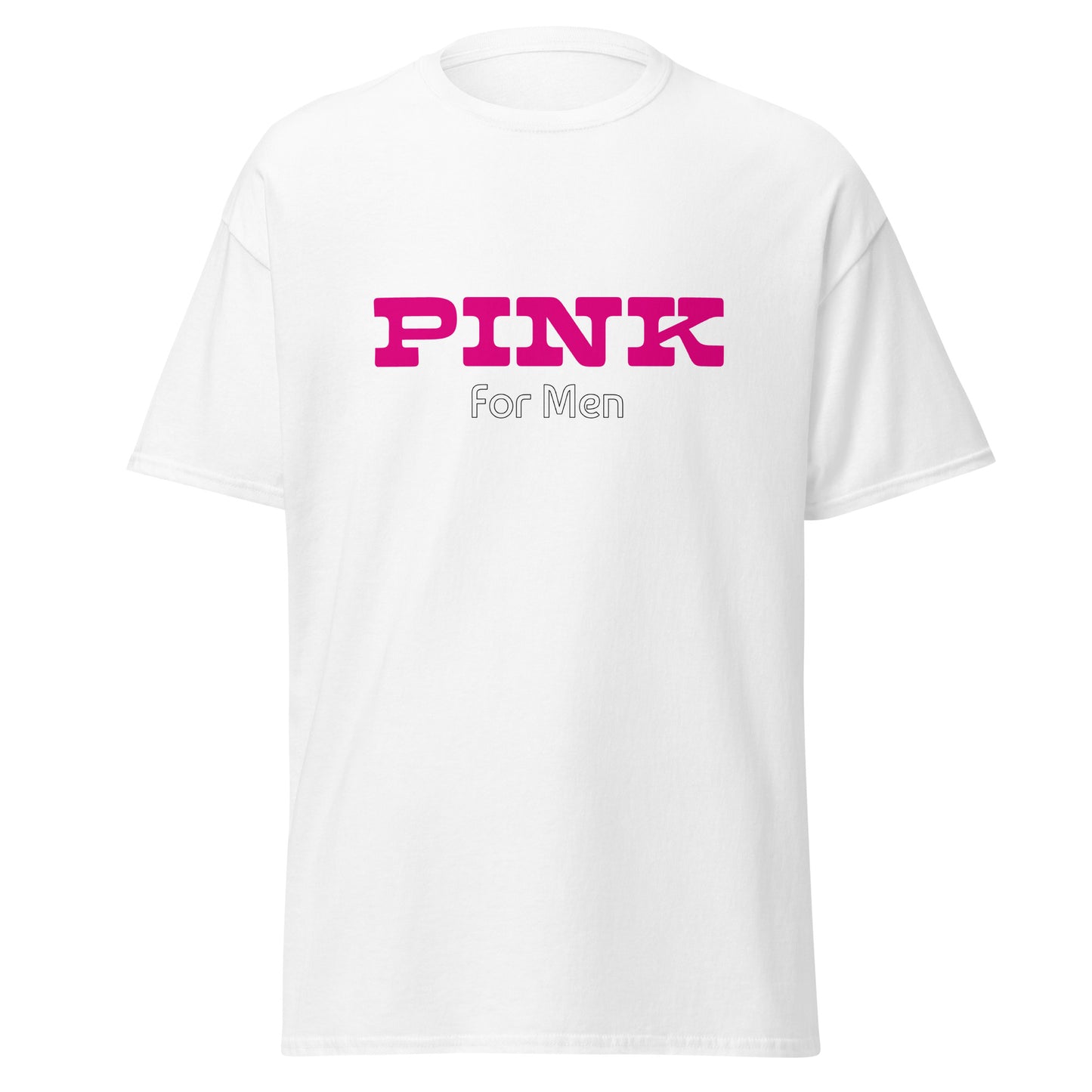 Pink for Men classic tee