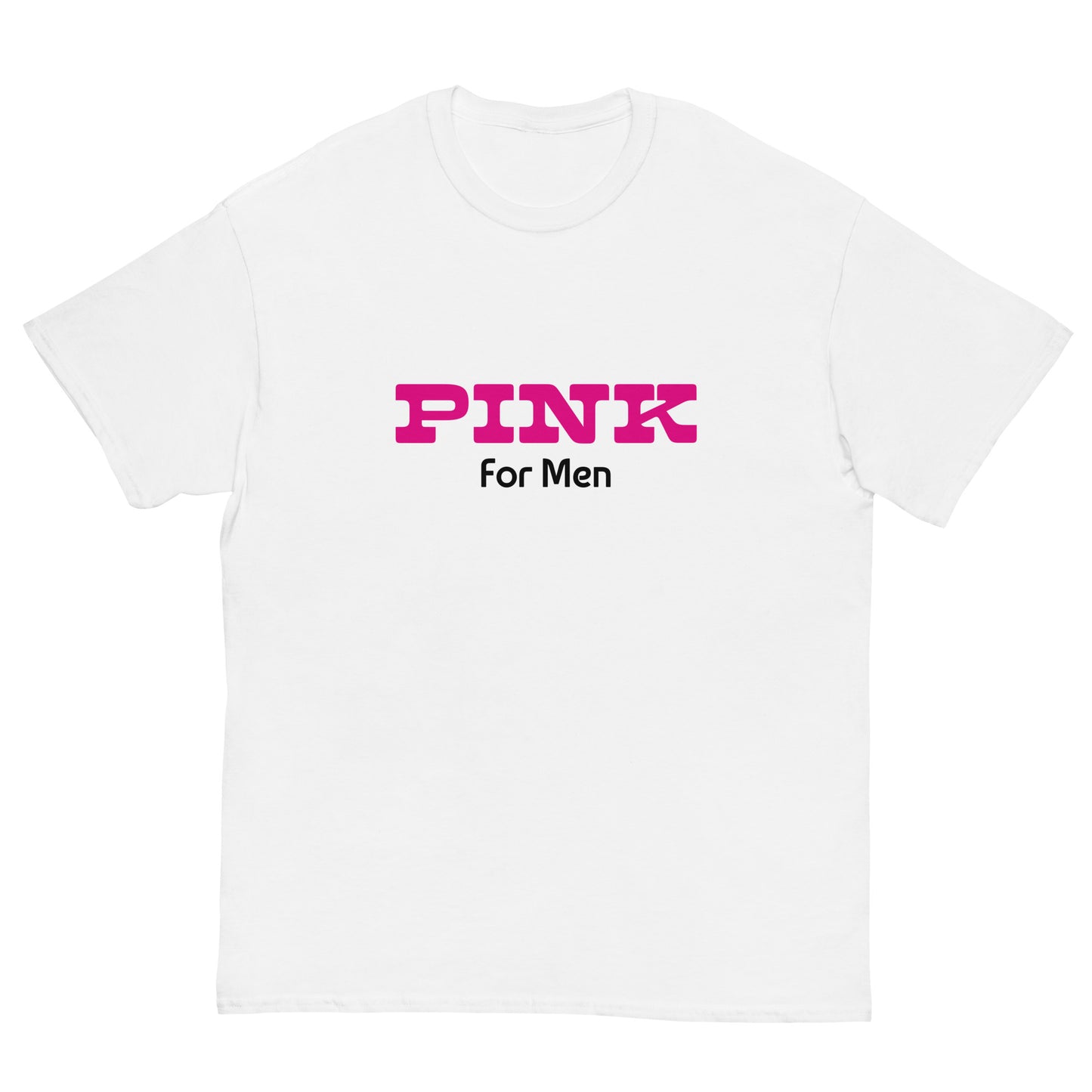 Pink for Men classic tee
